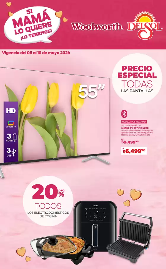 Catálogo Woolworth | Si Mamá Lo Quiere, ¡Lo Tenemos! - Madres 2 2026 | 2026-05-05T00:00:00.000Z - 2026-05-10T00:00:00.000Z