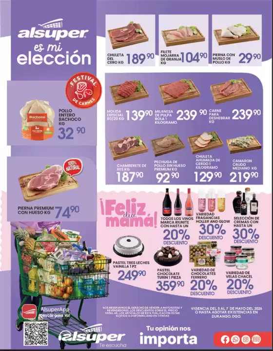 Catálogo Alsuper | Alsuper Durango | 2026-05-05T00:00:00.000Z - 2026-05-07T00:00:00.000Z