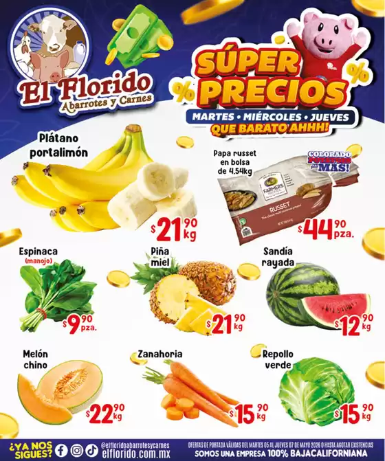 Catálogo El Florido | SUPER PRECIOS TIJUANA WEB 5 | 2026-05-06T00:00:00.000Z - 2026-05-07T00:00:00.000Z