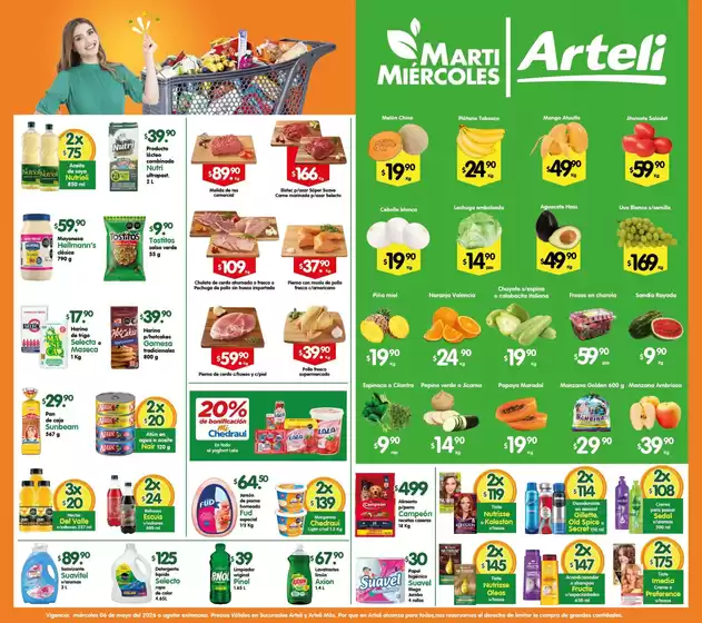 Catálogo Arteli en Ocuiltzapotlán | Excelente oferta para todos los clientes | 2026-05-06T00:00:00.000Z - 2026-05-06T00:00:00.000Z