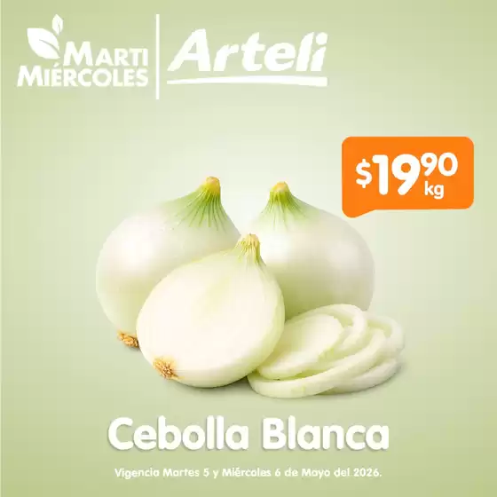 Catálogo Arteli en Ocuiltzapotlán | Ofertas principales para todos los clientes | 2026-05-05T00:00:00.000Z - 2026-05-06T00:00:00.000Z