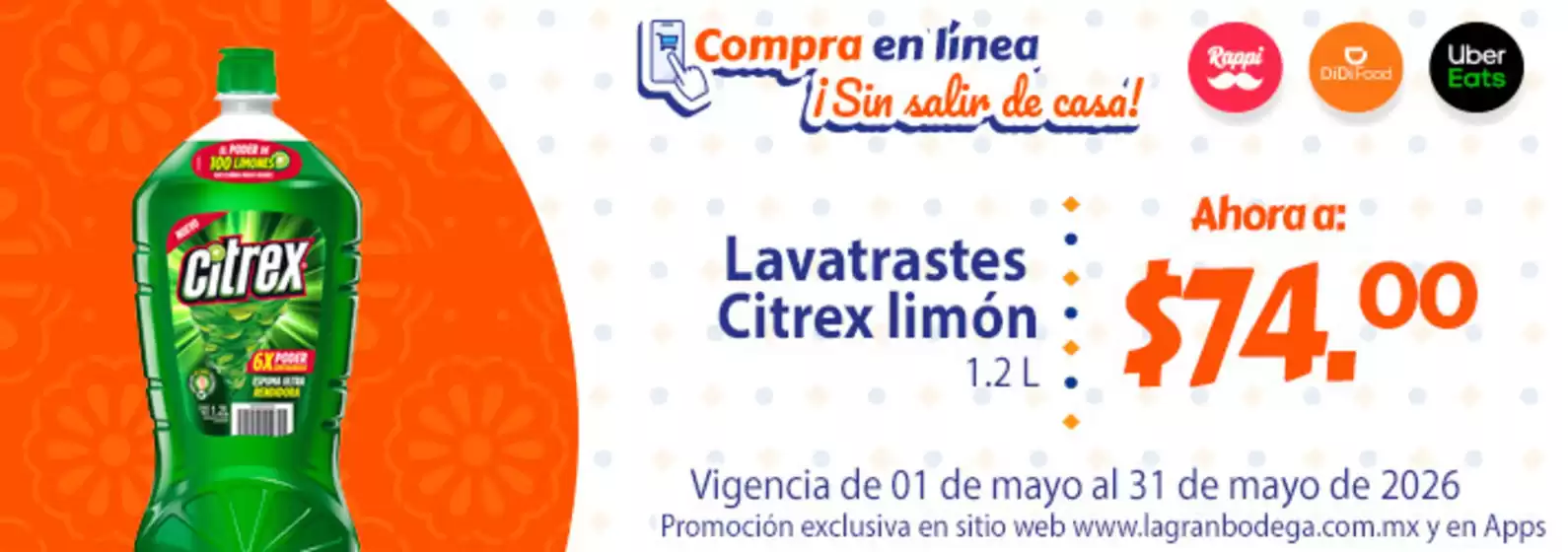Catálogo La gran bodega | Ofertas exclusivas para nuestros clientes | 2026-05-01T00:00:00.000Z - 2026-05-31T00:00:00.000Z
