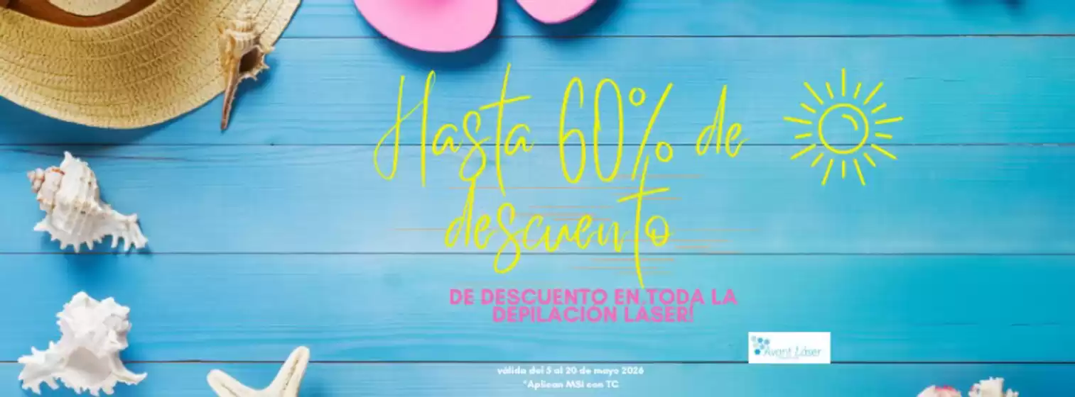 Catálogo Avant Láser en José María Pino Suárez | Promo | 2026-05-07T00:00:00.000Z - 2026-05-20T00:00:00.000Z
