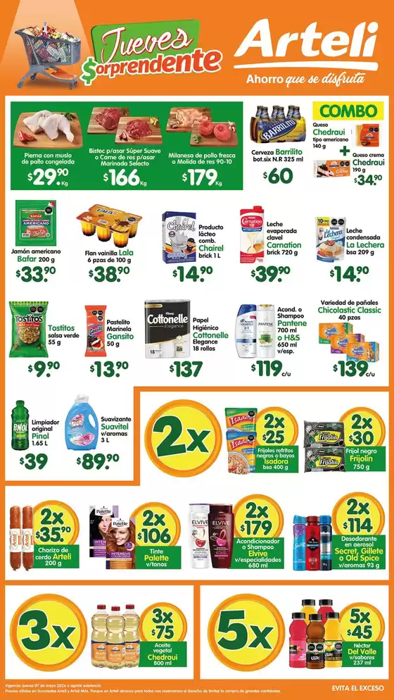 Catálogo Arteli express | Ofertas Arteli express | 2026-05-07T00:00:00.000Z - 2026-05-07T00:00:00.000Z