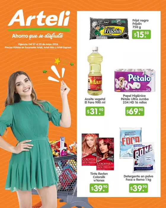 Catálogo Arteli express | Gran variedad de ofertas | 2026-05-07T00:00:00.000Z - 2026-05-23T00:00:00.000Z