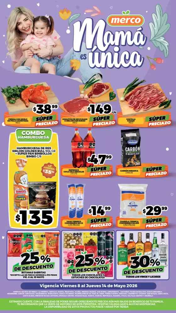 Catálogo Merco | Folleto semanal del 8 al 14 de Mayo | 2026-05-08T00:00:00.000Z - 2026-05-14T00:00:00.000Z