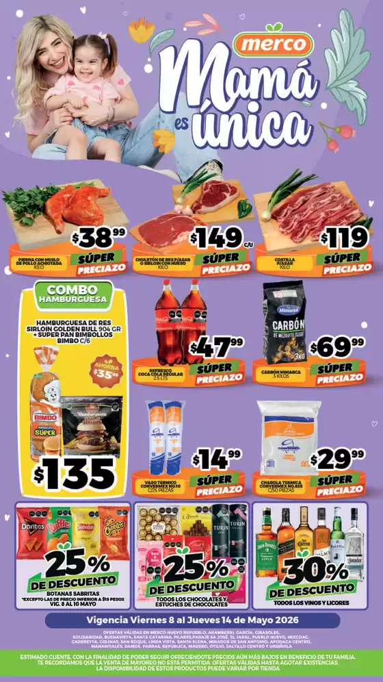 Catálogo Merco en San Marcos Huixtoco | Folleto semanal del 8 al 14 de Mayo NL | 2026-05-08T00:00:00.000Z - 2026-05-14T00:00:00.000Z