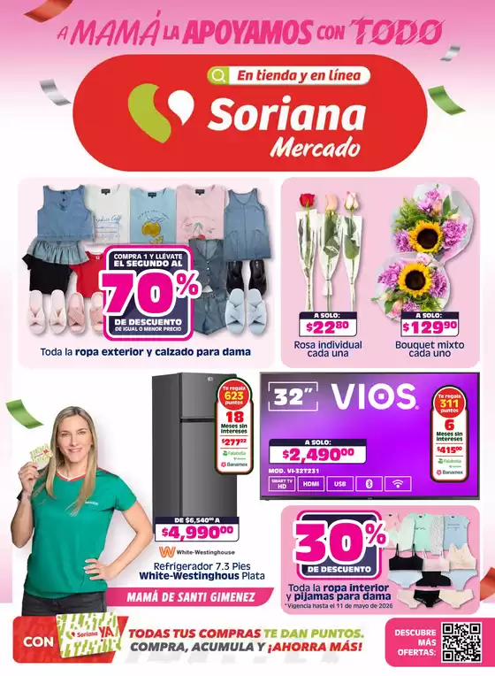 Catálogo Soriana Mercado | Ofertas para cazadores de gangas | 2026-05-08T00:00:00.000Z - 2026-05-11T00:00:00.000Z