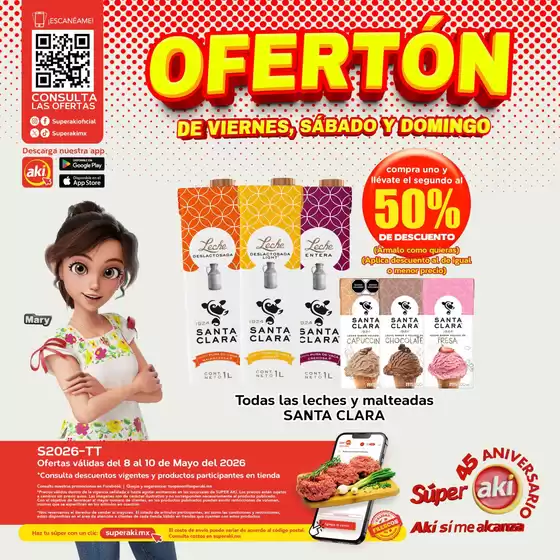 Catálogo Súper Aki | Ofertas Súper Aki | 2026-05-08T00:00:00.000Z - 2026-05-10T00:00:00.000Z