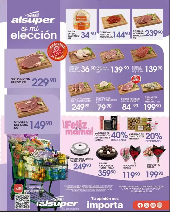 Catálogo Alsuper en Monterrey | Alsuper Chihuahua-ciudad | 2026-05-08T00:00:00.000Z - 2026-05-11T00:00:00.000Z