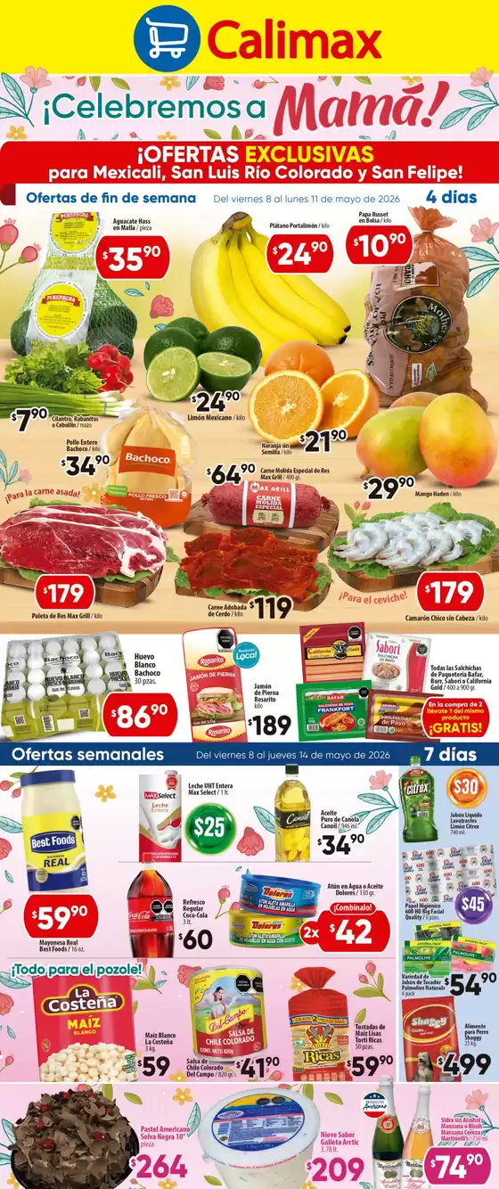Catálogo Calimax en Monterrey | Promociones actuales | 2026-05-08T00:00:00.000Z - 2026-05-14T00:00:00.000Z