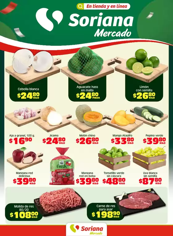 Catálogo Soriana Mercado | Descubre ofertas atractivas | 2026-05-11T00:00:00.000Z - 2026-05-11T00:00:00.000Z