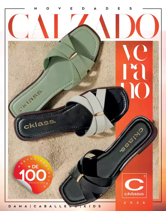 Catálogo Cklass en Córdoba (Veracruz) | NOVEDADES DE VERANO CALZADO | 2026-01-01T00:00:00.000Z - 2026-12-31T00:00:00.000Z
