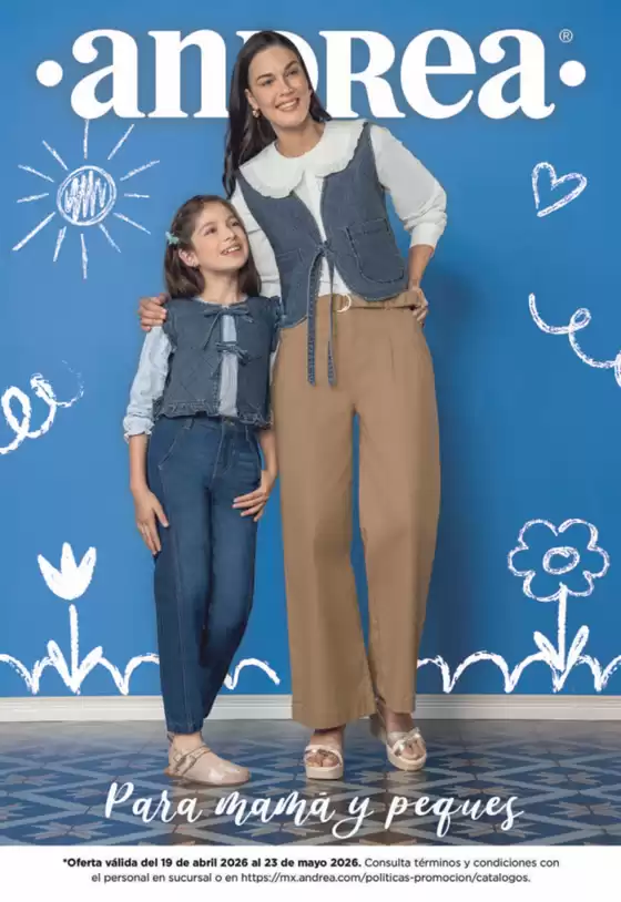 Catálogo Andrea en Castaños | ANDREA MAMÁ Y PEQUES | 2026-04-19T00:00:00.000Z - 2026-05-23T00:00:00.000Z