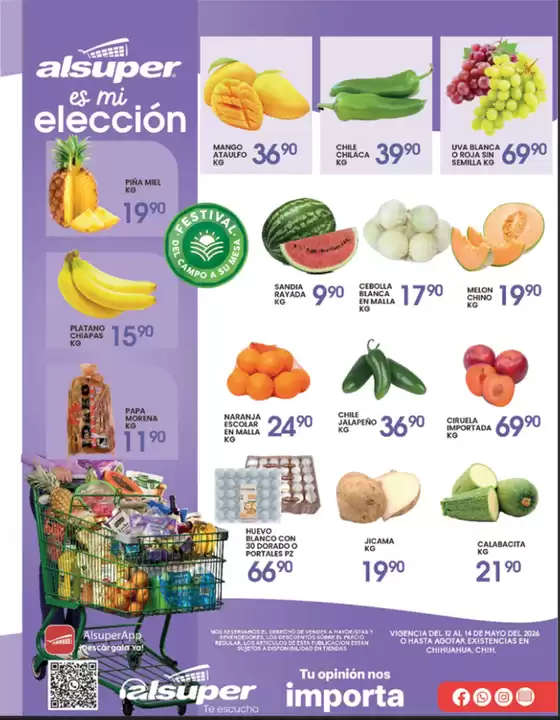 Catálogo Alsuper | Alsuper Chihuahua-ciudad | 2026-05-12T00:00:00.000Z - 2026-05-14T00:00:00.000Z