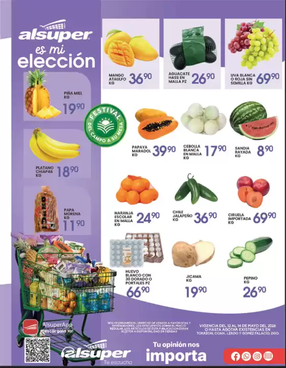 Catálogo Alsuper | Alsuper Laguna | 2026-05-12T00:00:00.000Z - 2026-05-14T00:00:00.000Z