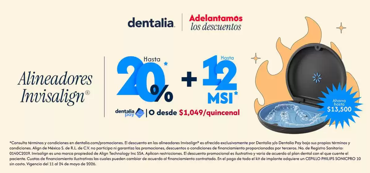 Catálogo Dentalia en Cancún | Promos | 2026-05-14T00:00:00.000Z - 2026-05-24T00:00:00.000Z