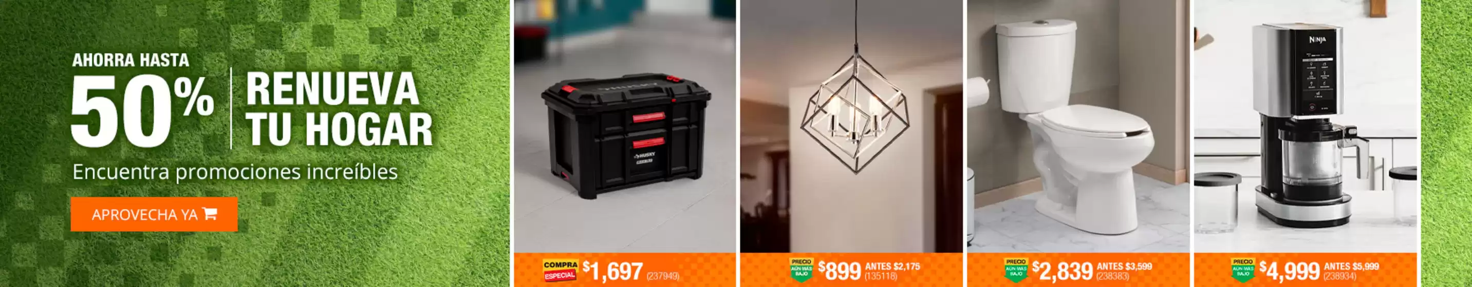 Catálogo The Home Depot | Ofertas The Home Depot | 2026-05-14T00:00:00.000Z - 2026-05-31T00:00:00.000Z