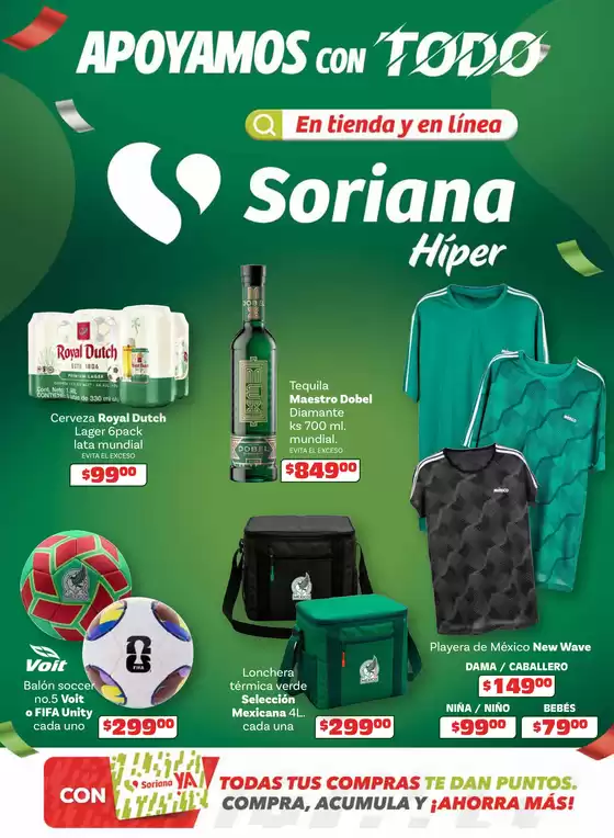 Catálogo Soriana Híper en Santiago de Querétaro | Ofertas principales para todos los clientes | 2026-05-15T00:00:00.000Z - 2026-05-25T00:00:00.000Z