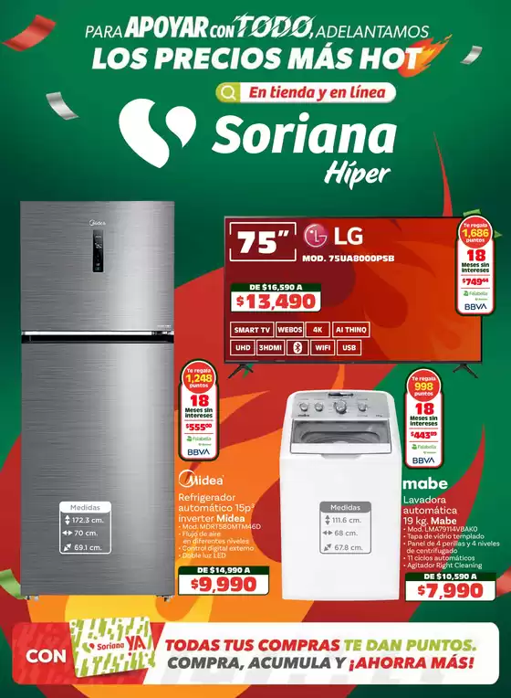 Catálogo Soriana Híper en Santiago de Querétaro | Ahorra ahora con nuestras ofertas | 2026-05-15T00:00:00.000Z - 2026-05-24T00:00:00.000Z
