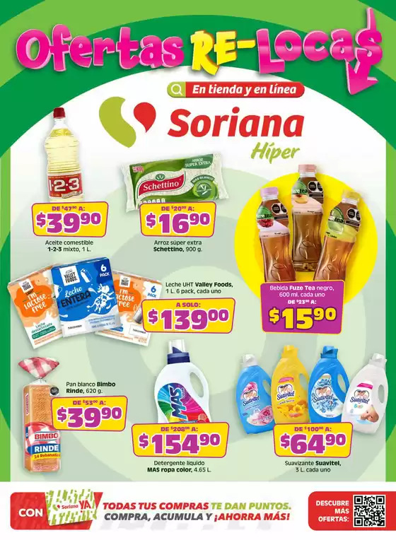 Catálogo Soriana Híper en Santiago de Querétaro | Gran variedad de ofertas | 2026-05-15T00:00:00.000Z - 2026-05-18T00:00:00.000Z