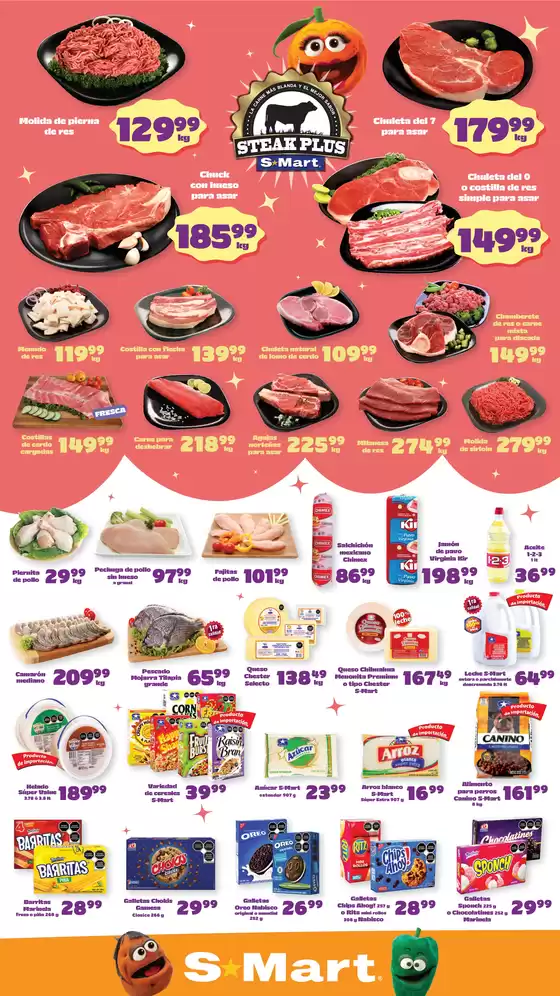 Catálogo S-Mart en Primero de Mayo (Sinaloa) | Ofertas S-Mart chihuahua | 2026-05-15T00:00:00.000Z - 2026-05-18T00:00:00.000Z