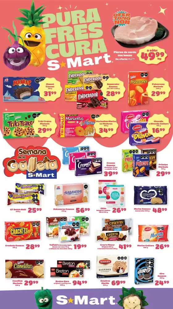 Catálogo S-Mart en Primero de Mayo (Sinaloa) | Ofertas S-Mart monterrey | 2026-05-15T00:00:00.000Z - 2026-05-18T00:00:00.000Z