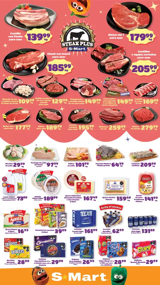 Catálogo S-Mart en Primero de Mayo (Sinaloa) | Ofertas S-Mart matamoros | 2026-05-15T00:00:00.000Z - 2026-05-18T00:00:00.000Z
