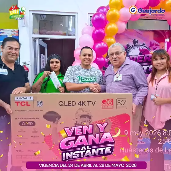 Catálogo Guajardo en Primero de Mayo (Sinaloa) | Ofertas para cazadores de gangas | 2026-04-24T00:00:00.000Z - 2026-05-28T00:00:00.000Z