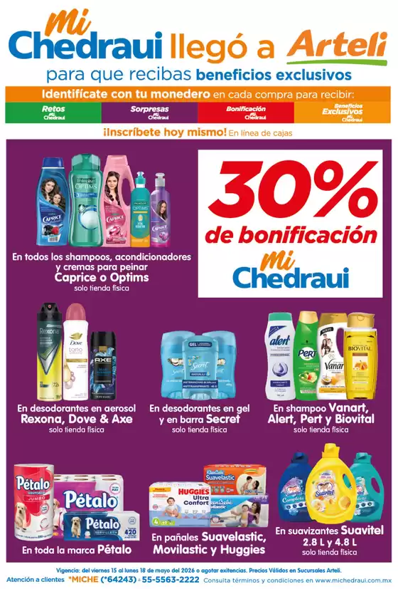 Catálogo Arteli | Ofertas Arteli | 2026-05-15T00:00:00.000Z - 2026-05-18T00:00:00.000Z