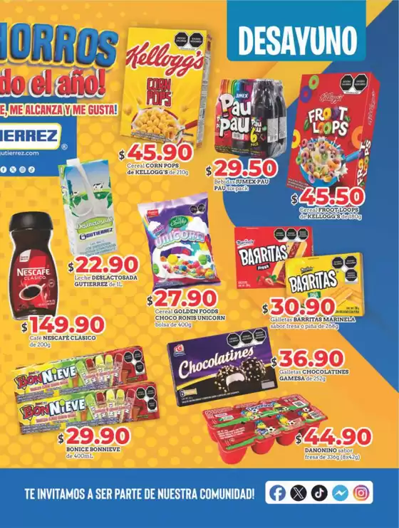 Catálogo Super Gutierrez | Ofertas Super Gutierrez | 2026-05-18T00:00:00.000Z - 2026-05-21T00:00:00.000Z