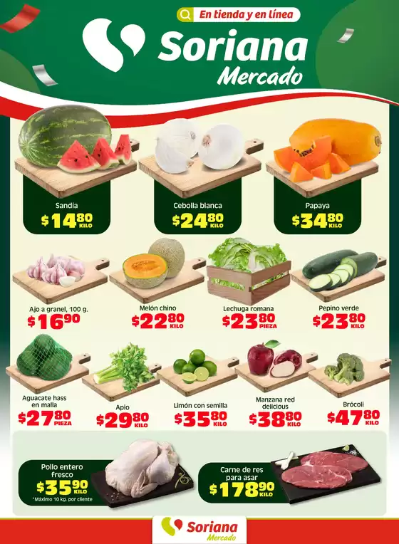 Catálogo Soriana Mercado en Valle Dorado (COAH) | Excelente oferta para cazadores de gangas | 2026-05-18T00:00:00.000Z - 2026-05-18T00:00:00.000Z