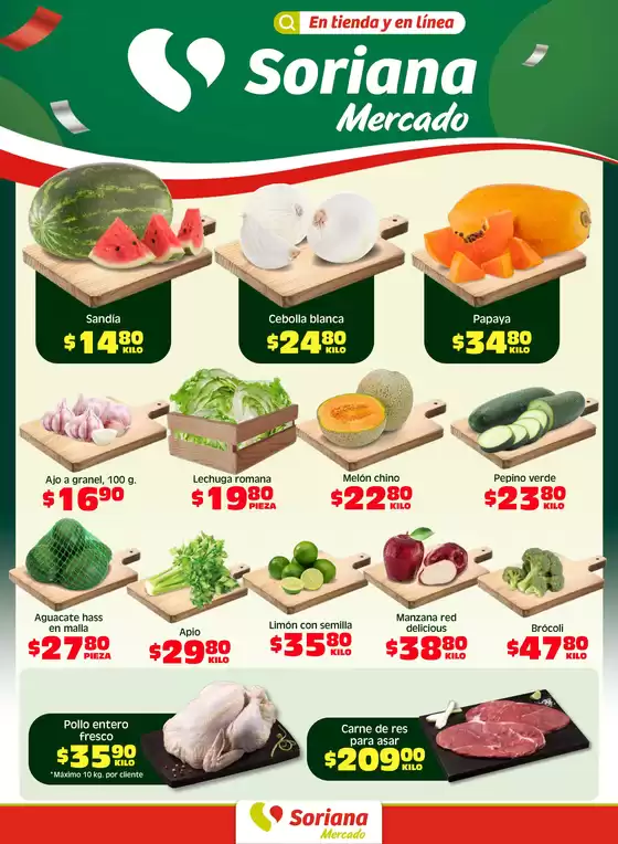 Catálogo Soriana Mercado en Valle Dorado (COAH) | Ofertas y promociones actuales | 2026-05-18T00:00:00.000Z - 2026-05-18T00:00:00.000Z