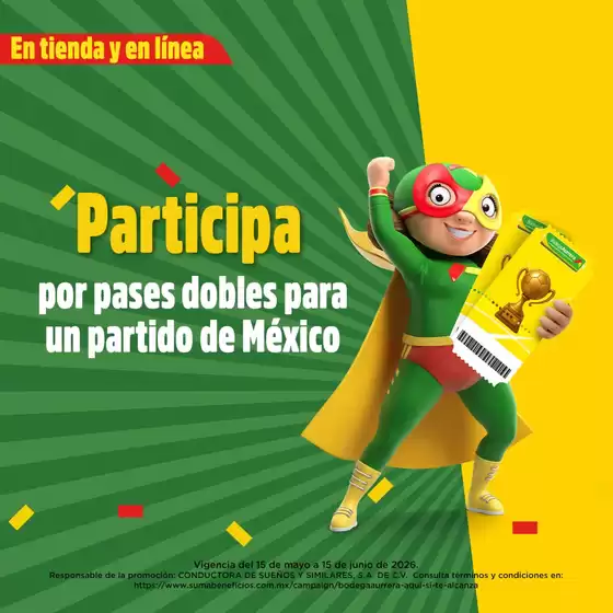 Catálogo Bodega Aurrera en Valle Dorado (COAH) | Excelente oferta para todos los clientes | 2026-05-15T00:00:00.000Z - 2026-06-15T00:00:00.000Z