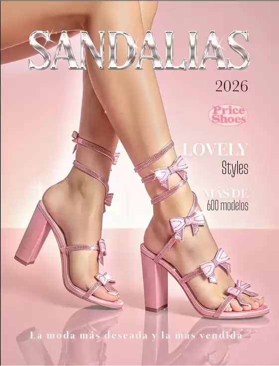 Catálogo Price Shoes | SANDALIAS 2026 1E | 2026-01-01T00:00:00.000Z - 2026-12-31T00:00:00.000Z