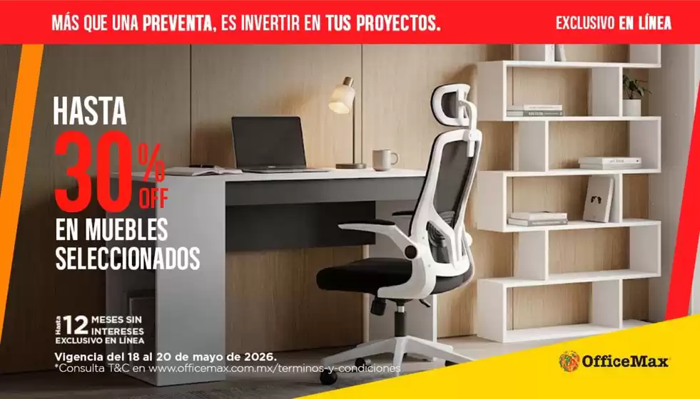 Catálogo OfficeMax | Ofertas OfficeMax | 2026-05-18T00:00:00.000Z - 2026-05-20T00:00:00.000Z