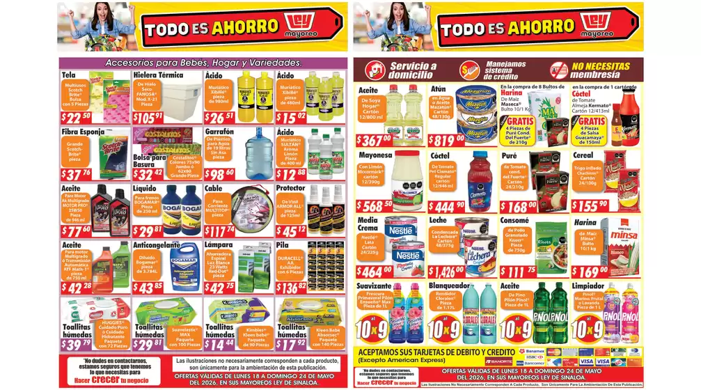 Catálogo Casa Ley | Ofertas principales para todos los cazadores de gangas | 2026-05-18T00:00:00.000Z - 2026-05-24T00:00:00.000Z