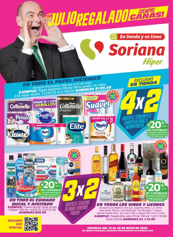 Catálogo Soriana Híper en Heróica Puebla de Zaragoza | Nuestras mejores ofertas para ti | 2026-05-19T00:00:00.000Z - 2026-05-28T00:00:00.000Z
