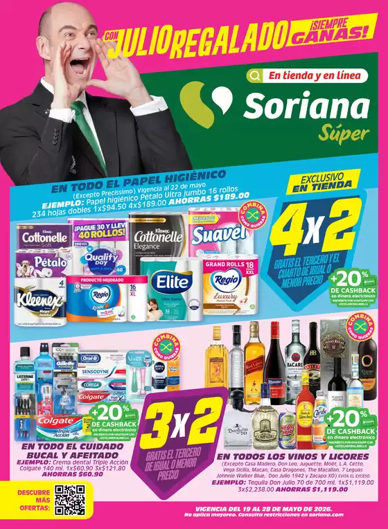 Catálogo Soriana Súper | Nuestras mejores ofertas para ti | 2026-05-19T00:00:00.000Z - 2026-05-28T00:00:00.000Z