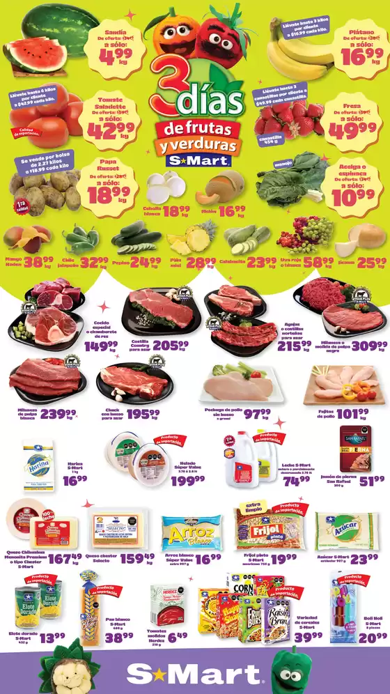 Catálogo S-Mart en Cuautitlán Izcalli | Ofertas S-Mart monterrey | 2026-05-19T00:00:00.000Z - 2026-05-21T00:00:00.000Z