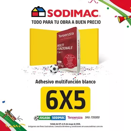 Catálogo Sodimac Constructor | Ofertas y promociones actuales | 2026-05-07T00:00:00.000Z - 2026-05-24T00:00:00.000Z