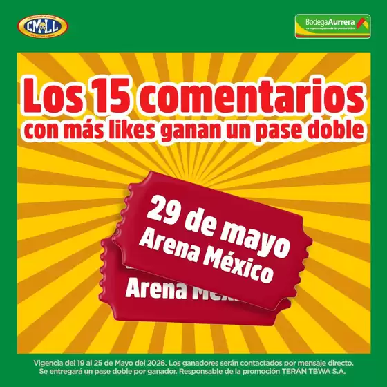 Catálogo Bodega Aurrera | Ofertas especiales para ti | 2026-05-19T00:00:00.000Z - 2026-05-25T00:00:00.000Z