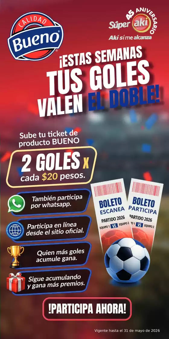 Catálogo Súper Aki | Gangas y ofertas actuales | 2026-05-20T00:00:00.000Z - 2026-05-31T00:00:00.000Z