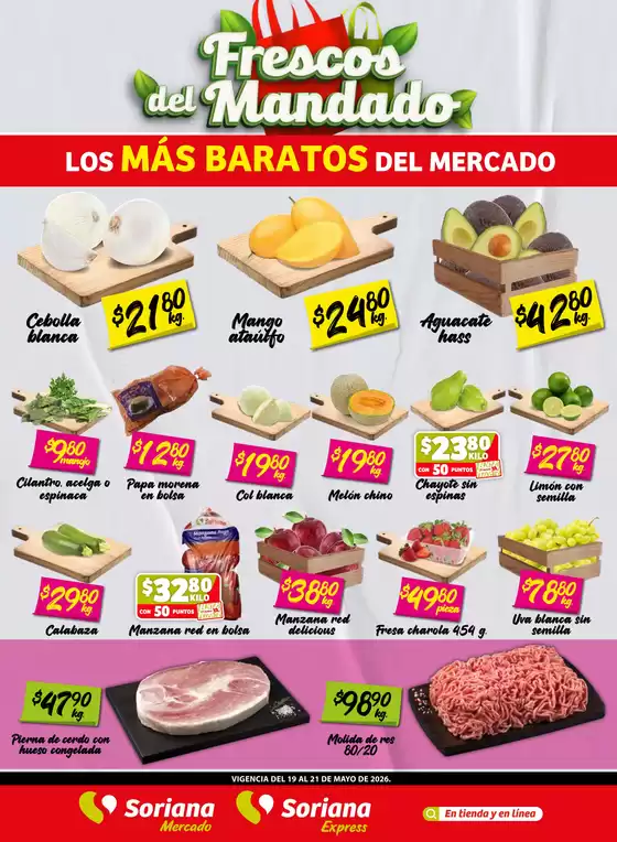 Catálogo Soriana Express en Santa Catarina (Nuevo León) | Ofertas principales para ahorradores | 2026-05-19T00:00:00.000Z - 2026-05-21T00:00:00.000Z
