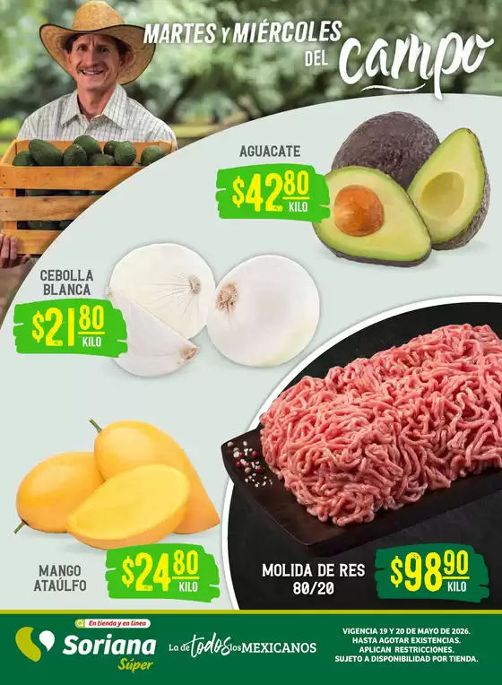 Catálogo Soriana Súper | Promociones actuales | 2026-05-19T00:00:00.000Z - 2026-05-20T00:00:00.000Z