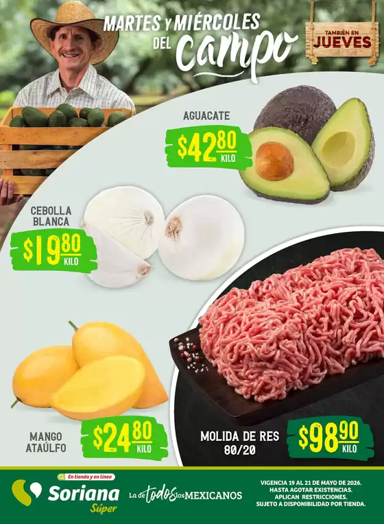 Catálogo Soriana Súper | Descuentos y promociones | 2026-05-19T00:00:00.000Z - 2026-05-21T00:00:00.000Z