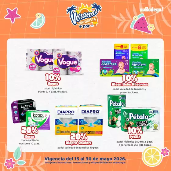 Catálogo SuBodega | Grandes descuentos en productos seleccionados | 2026-05-15T00:00:00.000Z - 2026-05-30T00:00:00.000Z