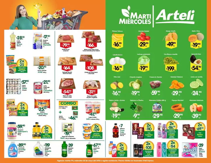 Catálogo Arteli express | Ofertas especiales atractivas para todos | 2026-05-19T00:00:00.000Z - 2026-05-20T00:00:00.000Z