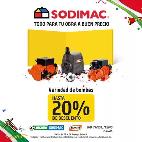 Catálogo Sodimac Constructor en San Nicolás de los Garza | Promociones actuales | 2026-05-07T00:00:00.000Z - 2026-05-24T00:00:00.000Z