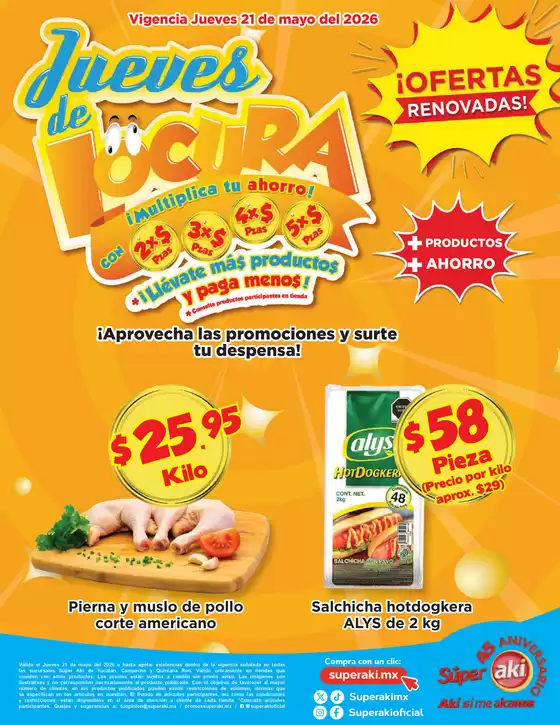 Catálogo Súper Aki en Tijuana | JUEVES DE LOCURA 21 DE MAYO DE 2026 compressed | 2026-05-21T00:00:00.000Z - 2026-05-21T00:00:00.000Z